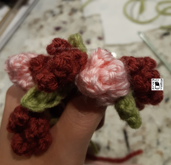 Flower wreath necklace for Lush the spring fox