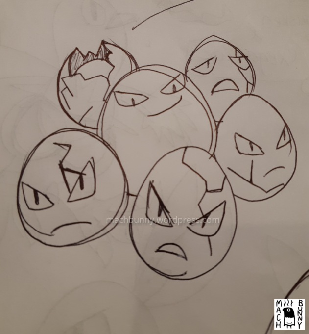 Amigurumi Exeggcute, concept art