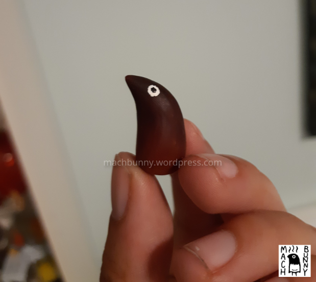 Original Burnt Bird clay figure