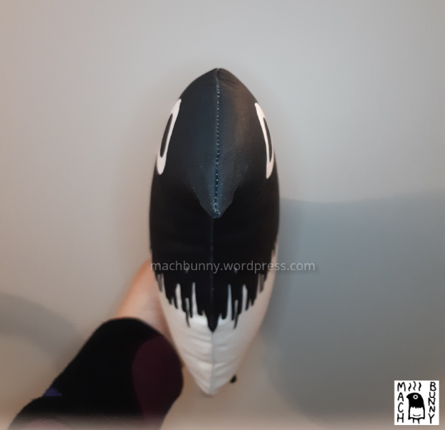 Burnt bird plush,front view