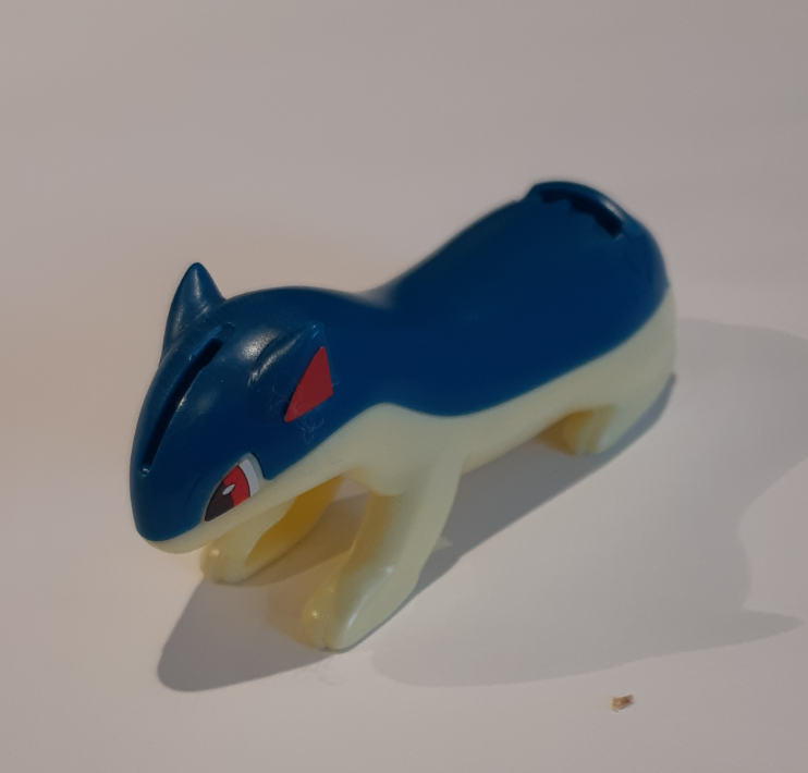 Quilava figurine, with flames detached