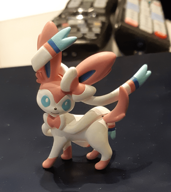 Tomy figurine of Sylveon