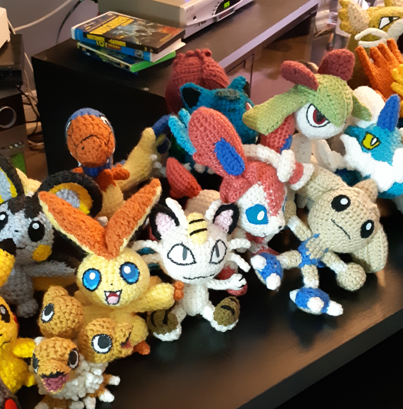 Collection of amigurumi from 2019, section 2