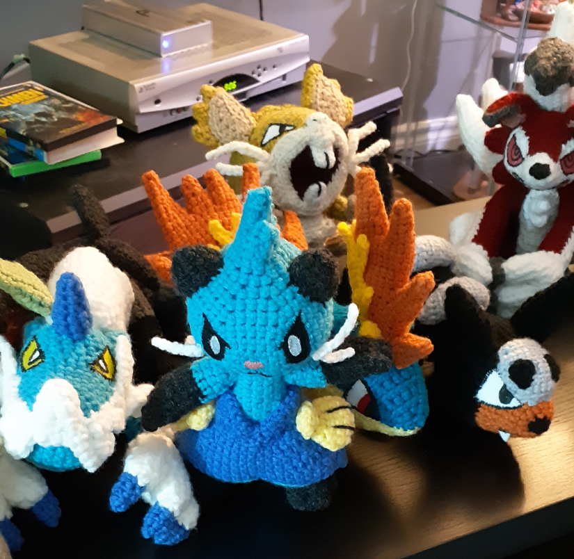 Collection of amigurumi from 2019, section 4